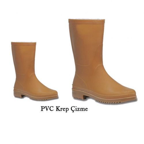 PVC Krep Çizme